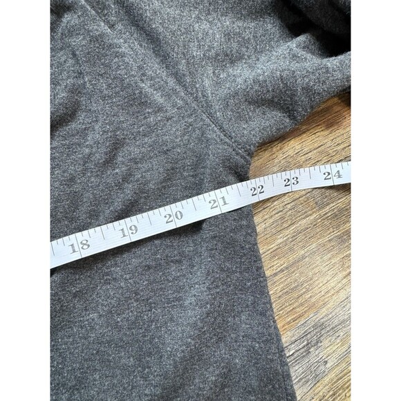 Athleta Sweatshirt Womens Small Gray Purana V Neck Wrap Pullover Sweater - Picture 6 of 7